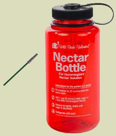 nectar port
          brush and bottle